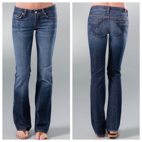 BOGO50% 7FAM "Flynt"Jeans in EUC - Picture 2 of 8